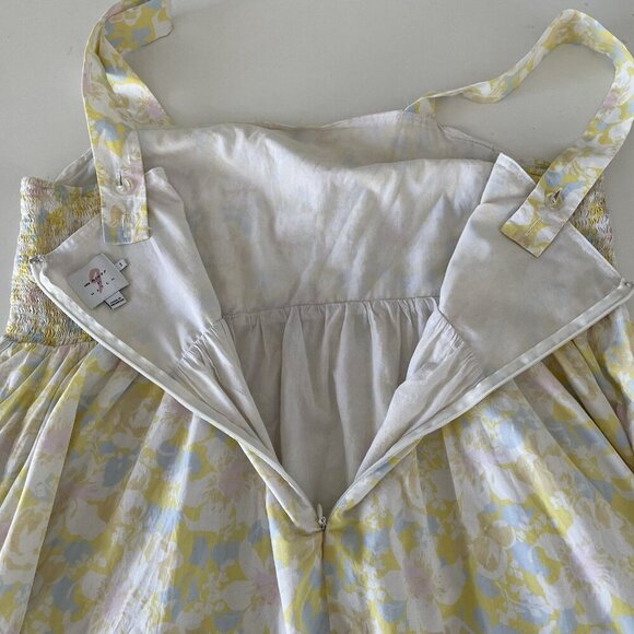 The Nines by HATCH Maternity Sundress Womens XXL Floral Yellow - Picture 11 of 11